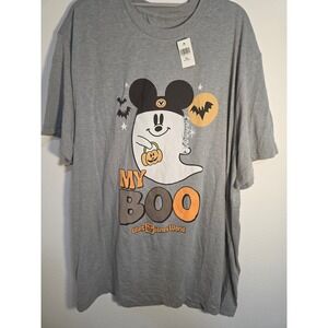 Disney Halloween Ghost My Boo Walt‎ Disney World Graphic T Shirt XX Large